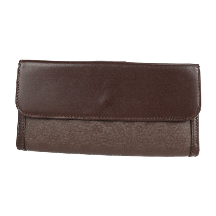 Gucci Micro Gucci Wallet Brown